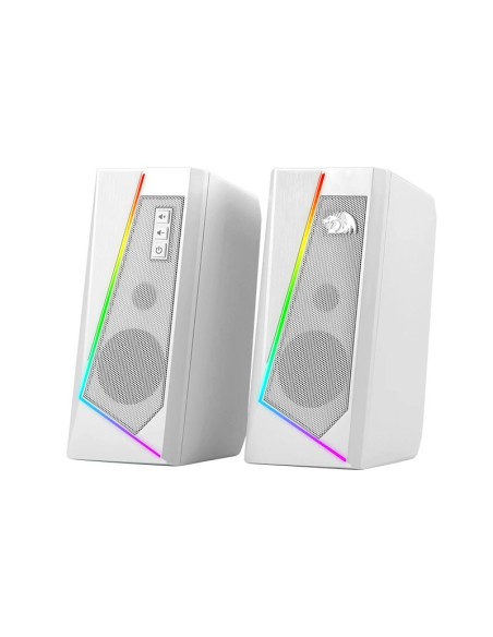 PARLANTE REDRAGON ANVIL ( GS520W ) WHITE | RETROILUMINACION RGB