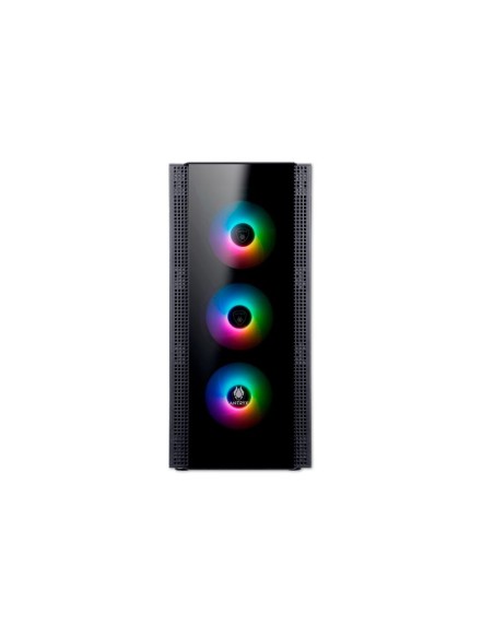 CASE ANTRYX RX 260 BLACK ( AC-RX260KFR ) S/FUENTE | VIDRIO TEMPLADO | 4 FIXED-RGB