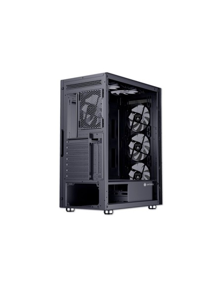 CASE ANTRYX RX 260 BLACK ( AC-RX260KFR ) S/FUENTE | VIDRIO TEMPLADO | 4 FIXED-RGB