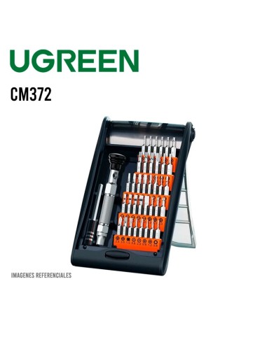 JUEGO DE DESTORNILLADOR UGREEN CM372 ( 80459 ) 38 EN 1