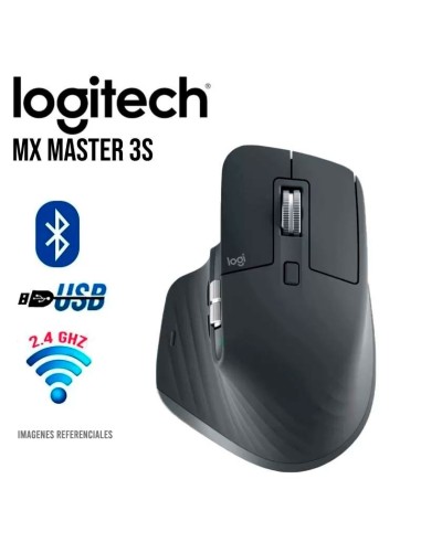 MOUSE LOGITECH MX MASTER 3S WIRELESS (...