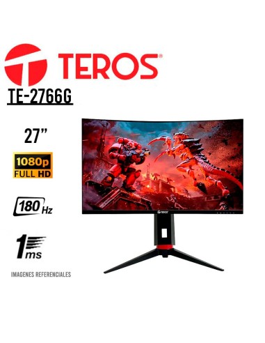 MONITOR GAMER CURVO TEROS 27" ( TE-2766G )...