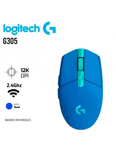 MOUSE LOGITECH G305 LIGTHSPEED ( 910-006012 ) WIRELESS | BLUE