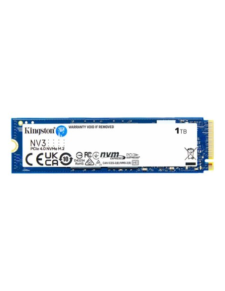 DISCO SOLIDO SSD KINGSTON 1TB NV3 ( SNV3S/1000G ) PCIE | NVME | GEN4