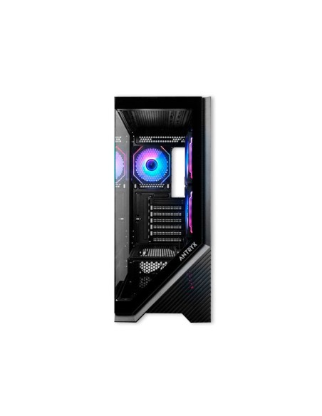CASE ANTRYX FX 650 BLACK ( AC-FX650K ) S/FUENTE | VIDRIO TEMPLADO | LED-ARGB