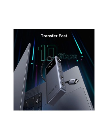 HUB USB-C UGREEN CM888 6 EN 1 (35998) 1 HDMI- 3...