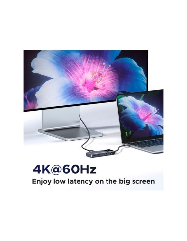 HUB USB-C UGREEN CM888 6 EN 1 (35998) 1 HDMI- 3...