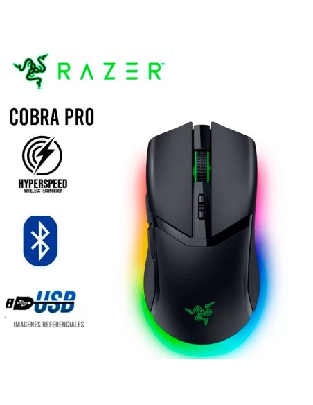 MOUSE RAZER COBRA PRO WIRELESS 30K DPI MULTI-DISPOSITIVO ( RZ01-04660100-R3U1 )