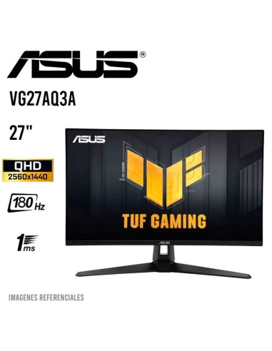 MONITOR ASUS TUF GAMING 27 VG27AQ3A  PANEL FAST IPS | WQHD 2560X1440 | 180HZ - 1MS G-SYNC