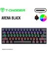 TECLADO T-DAGGER ARENA BLACK