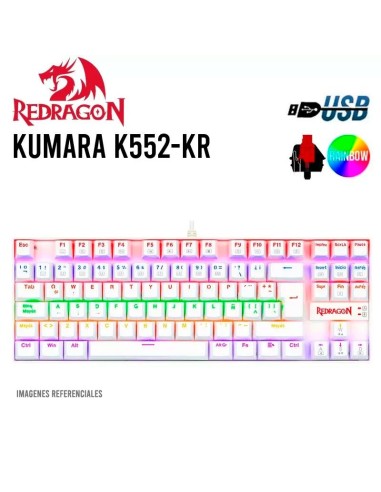 TECLADO GAMER REDRAGON KUMARA ( K552-KR SP )...