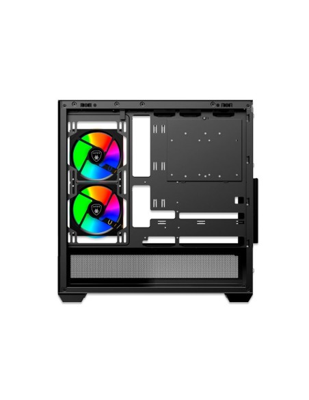 CASE ANTRYX FX 740 BLACK ( AC-FX740K ) S/FUENTE | VIDRIO TEMPLADO | LED-ARGB