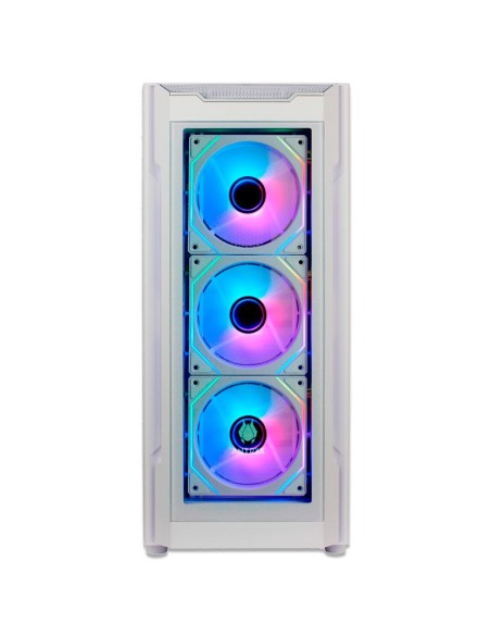CASE ANTRYX RX 560 WHITE ( AC-RX560W ) S/FUENTE | VIDRIO TEMPLADO | LED-ARGB