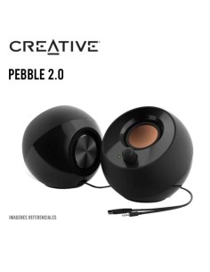 PARLANTE CREATIVE PEBBLE 2.0 BLACK (51MF1680AA000)