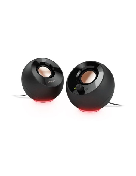 PARLANTE CREATIVE PEBBLE SE (51MF1725AA000) 8.8W POWER BLACK| LED-RGB