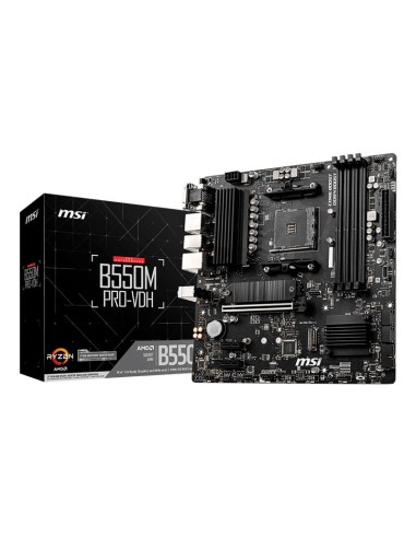 MAINBOARD MSI B550M PRO-VDH ( 911-7C95-074 ) AM4