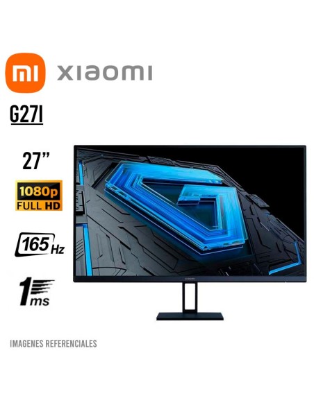 MONITOR GAMER XIAOMI 27 ( G27I ) PANEL IPS | 165HZ - 1MS | HDMI - DP ( P27FBB-RGGL )