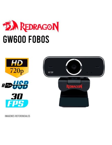 CAMARA WEB REDRAGON FOBOS