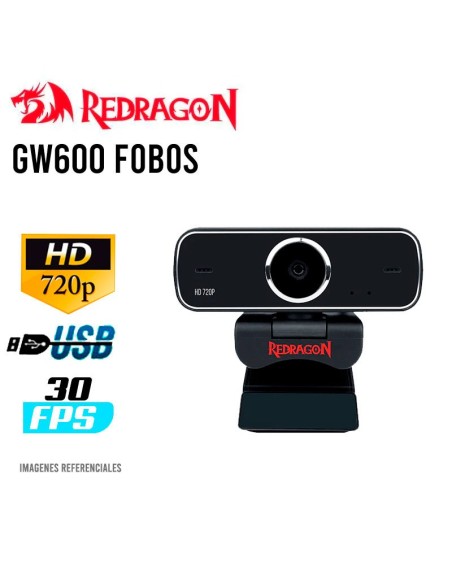 CAMARA WEB REDRAGON FOBOS