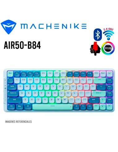 TECLADO GAMER MACHENIKE AIR50-B84