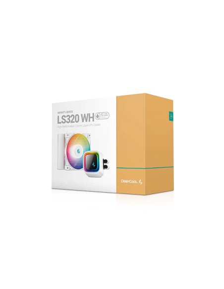 SISTEMA DE ENFRIAMIENTO LIQUIDO DEEPCOOL LS320 WH INFINITY ( R-LS320-WHAMMT-G-1 ) LED-ARGB