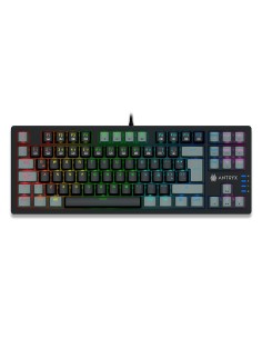 TECLADO ANTRYX MK840L ( AMK-840LKGBLR1-SP ) SWICH BLUE |... 2
