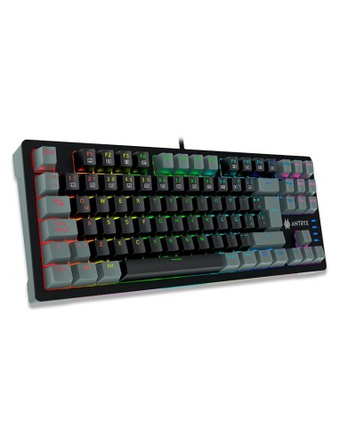 TECLADO ANTRYX MK840L ( AMK-840LKGBLR1-SP )...