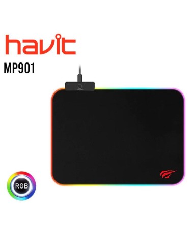 PAD MOUSE HAVIT GAMENOTE ( MP901 ) 36X26CM LED-RGB