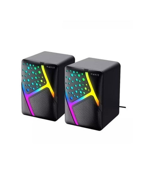 PARLANTE HAVIT SK763 USB-3.5MM | LED-RGB|3W