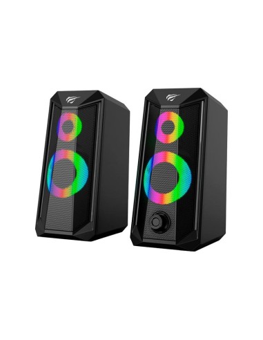 PARLANTE HAVIT SK202 USB-3.5MM | LED-RGB|3W
