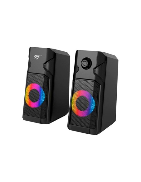 PARLANTE HAVIT SK204 USB-3.5MM | LED-RGB |3W