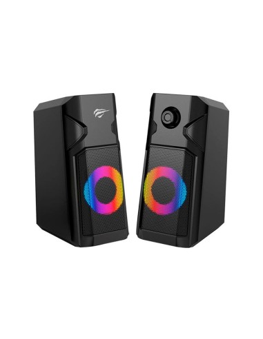 PARLANTE HAVIT SK204 USB-3.5MM | LED-RGB |3W