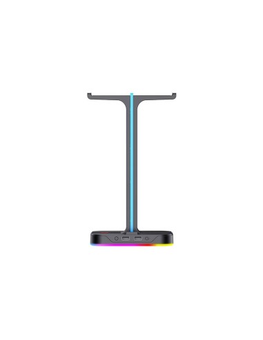 SOPORTE PARA AUDIFONO HAVIT ( TH650 ) USB| LED-RGB