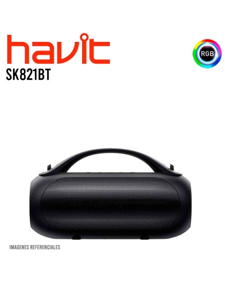 PARLANTE HAVIT (SK821BT) BLUETOOTH|LED-RGB|USB-C