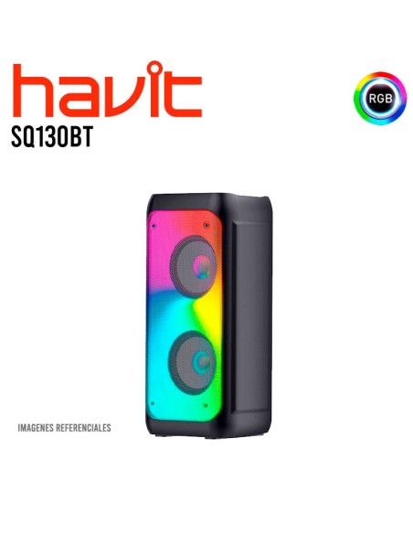 PARLANTE HAVIT (SQ130BT) BLUETOOTH|LED-RGB