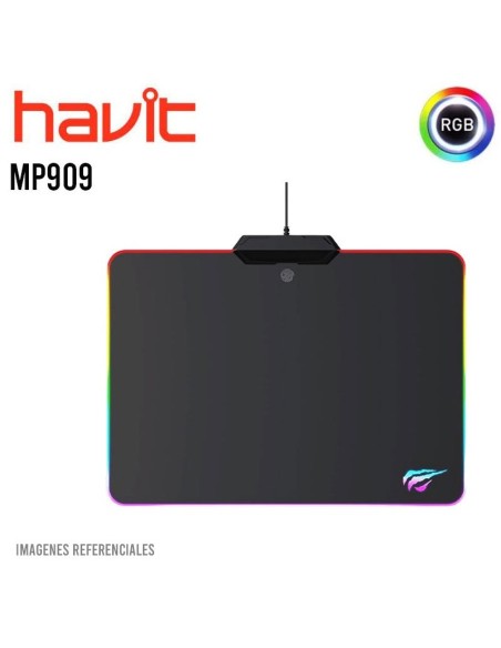 PAD MOUSE GAMER HAVIT ( MP909 )3 6 X 26 CM | LED-RGB
