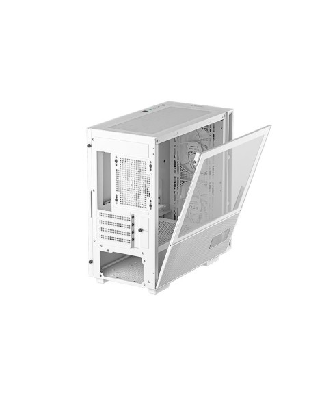 CASE DEEPCOOL CH360 DIGITAL WHITE (R-CH360-WHAPE3D-G-1) SIN FUENTE| VIDRIO TEMPLADO