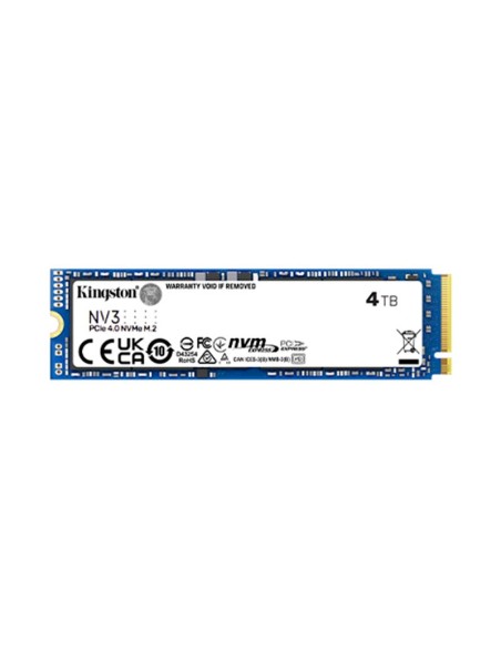DISCO SOLIDO SSD KINGSTON 4TB NV3 ( SNV3S/4000G ) PCIE | NVME | GEN4