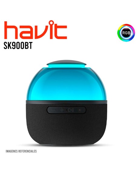 PARLANTE HAVIT SK900BT ( HVSPK-SK900BT-BK ) MULTI-COLOR RGB