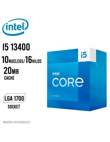 PROCESADOR INTEL CORE I5-13400 2.5GHZ - 20MB ( BX8071513400 ) LGA 1700