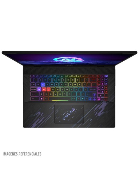LAPTOP GAMER MSI PULSE 17 AI C1VGKG-063PE ULTRA 7-155H 16GB DDR5 1TB SSD T. VIDEO RTX 4070 8GB 17.3 FHD+ 165HZ WINDOWS 11