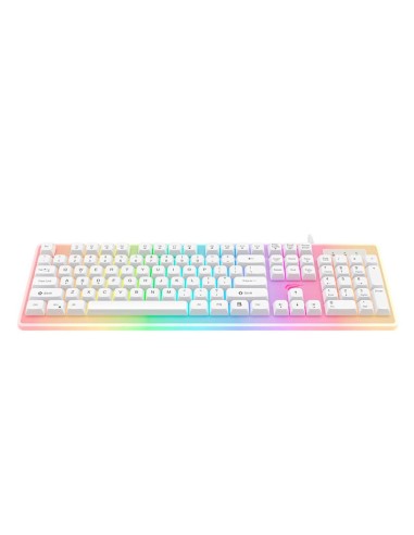 TECLADO HAVIT KB876L-SP WHITE | MEMBRANA - USB...