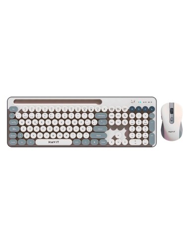 KIT HAVIT ( KB832GCM-SP ) GRIS | WIRELESS |...