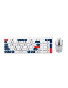 KIT HAVIT (KB830WB-SP) WHITE|WIRELESS+BT| TECLADO + MOUSE 2