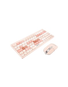 KIT GAMER HAVIT (KB831WB-SP) ROSA|WIRELESS+BT| TECLADO +... 2