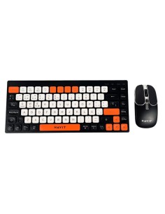 KIT GAMER HAVIT (KB831WB-SP) NEGRO|WIRELESS+BT| TECLADO +... 2