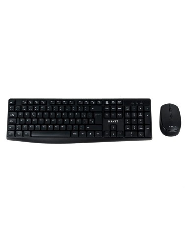 KIT HAVIT (KB278GCM-SP) NEGRO |WIRELESS|TECLADO...