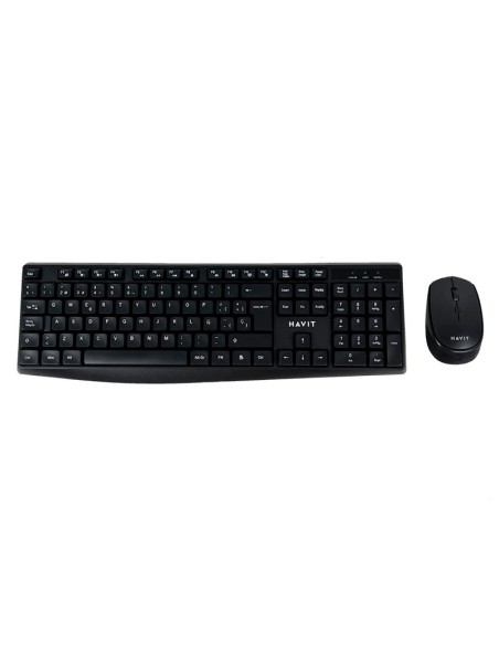 KIT HAVIT (KB278GCM-SP) NEGRO |WIRELESS|TECLADO + MOUSE