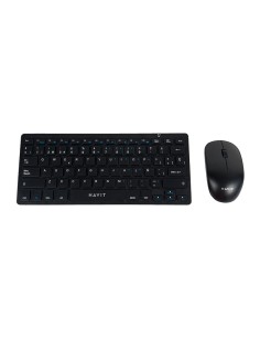 KIT HAVIT (KB255GCM-SP) NEGRO |WIRELESS|TECLADO + MOUSE 2