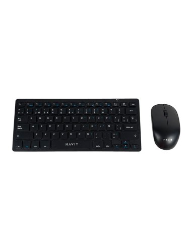 KIT HAVIT (KB255GCM-SP) NEGRO |WIRELESS|TECLADO...